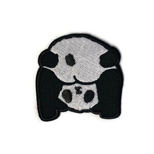 Mooning Panda  Embroidered Patch